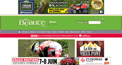 Desktop Screenshot of enbeauce.com