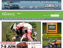 Tablet Screenshot of enbeauce.com